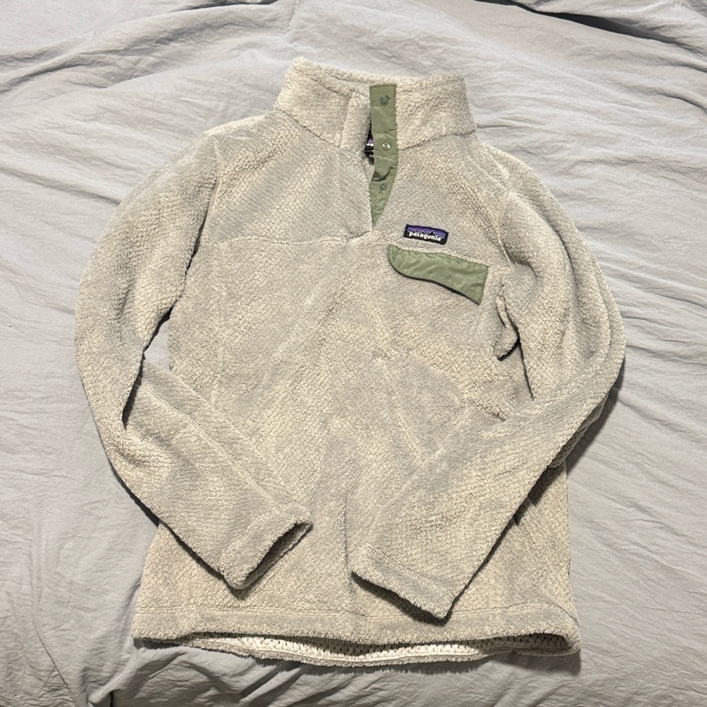 Patagonia Gray Fleece Pullover